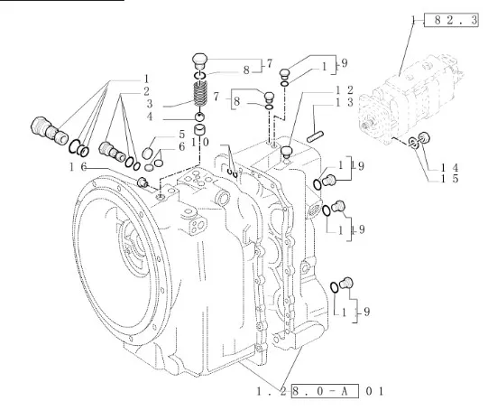 9968350 - Распределительный клапан